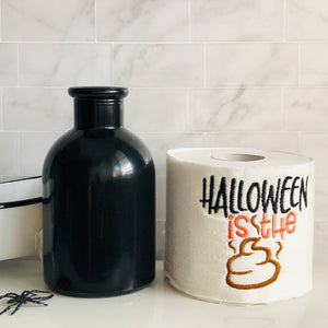 "Halloween is the !" Funny Gag Gift Toilet Paper