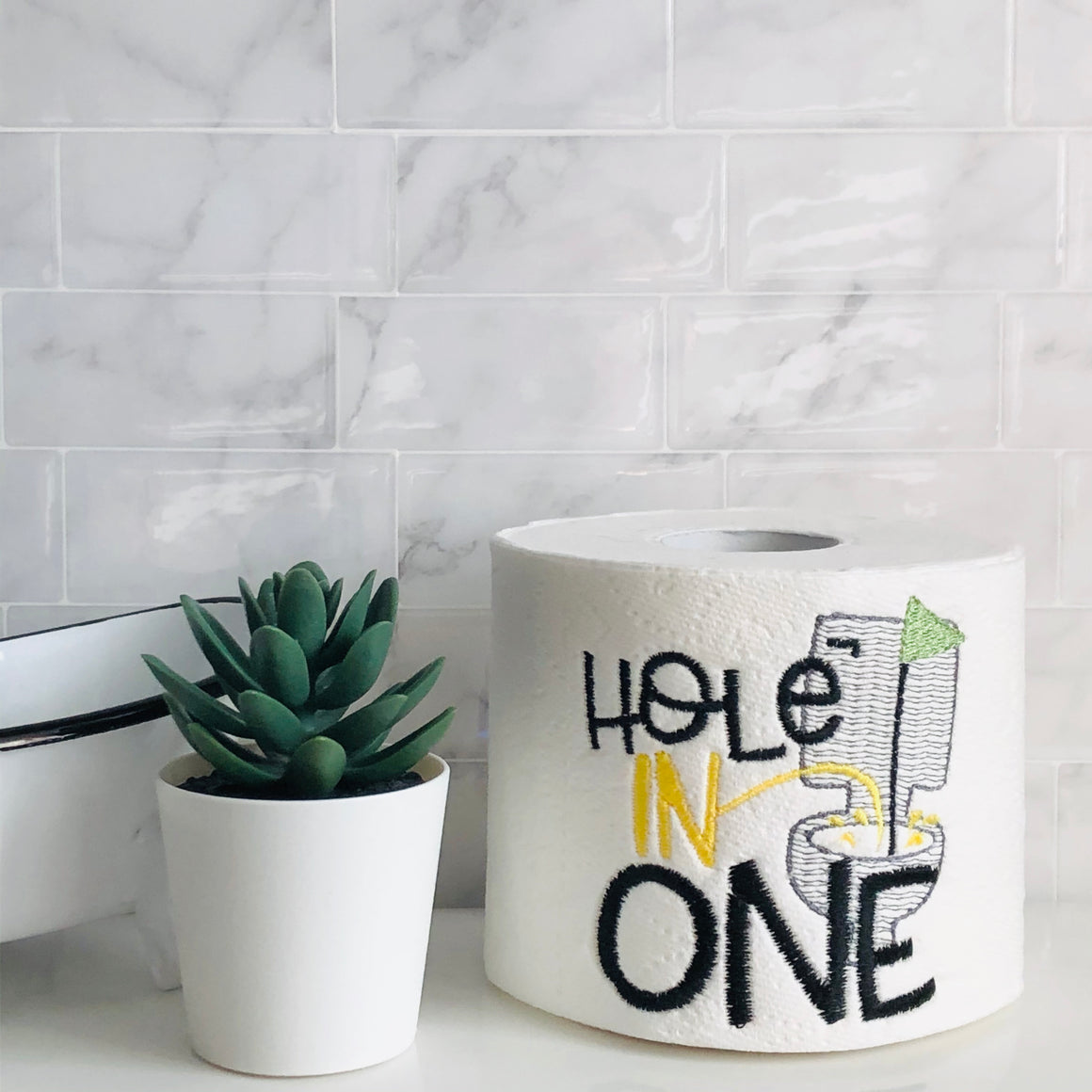 "Hole in One" Gift for Golfers Funny Toilet Paper