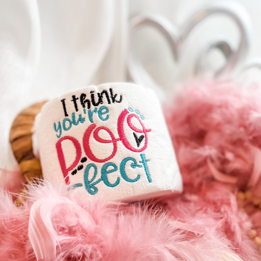 "I Think You're Poofect" Anniversary Paper Gift