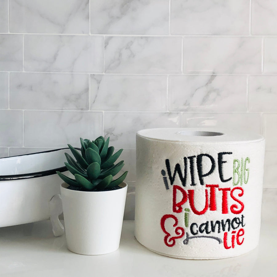 "I Like Big Butts and I Cannot Lie" Funny Gifts for Friends Novelty Toilet Paper