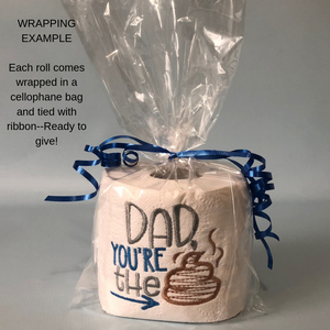 "Because Your Golf Game is !" Golfer Gift Novelty Toilet Paper