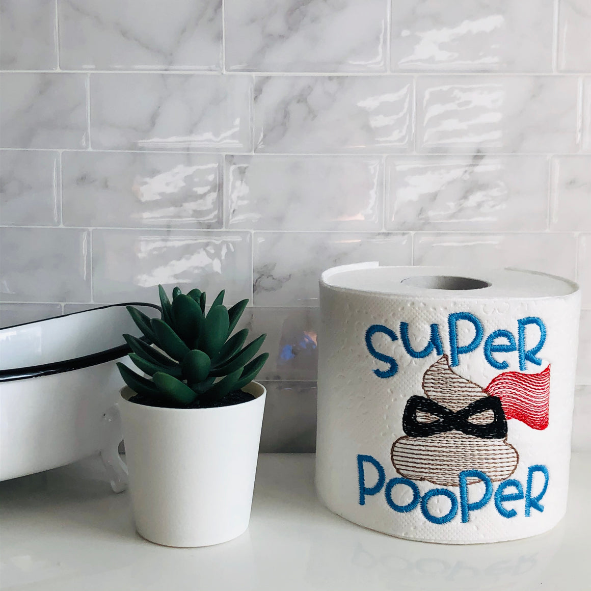 "Super Pooper" Gift for New Dad