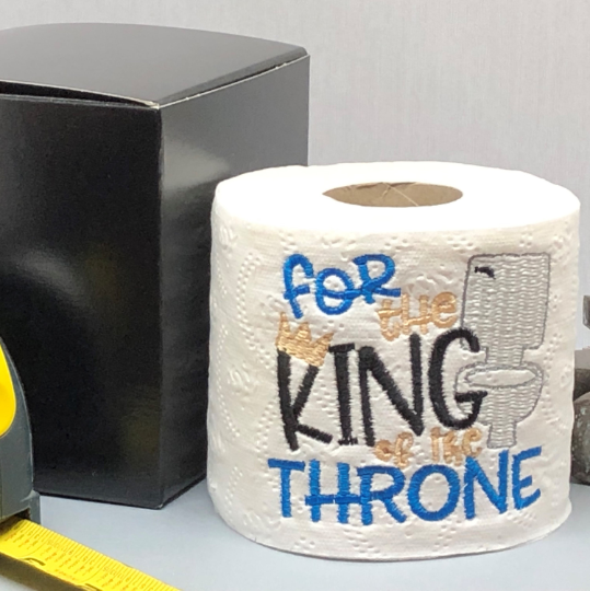 "King of the Throne" Father's Day Toilet Paper