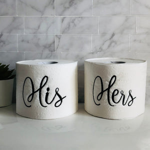 His and Hers Paper 1st Anniversary Gift Set