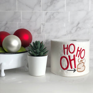 "Ho Ho Oh!" Funny Christmas Toilet Paper