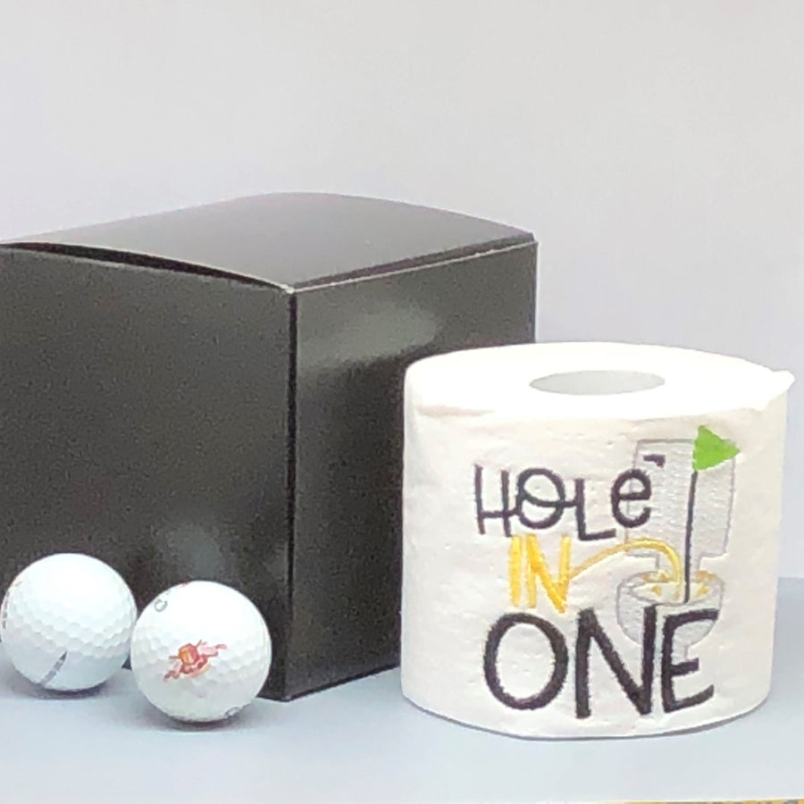 "Hole in One" Gift for Golfers Funny Toilet Paper