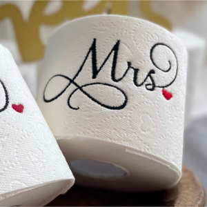 "Mr & Mrs" Gift Toilet Paper