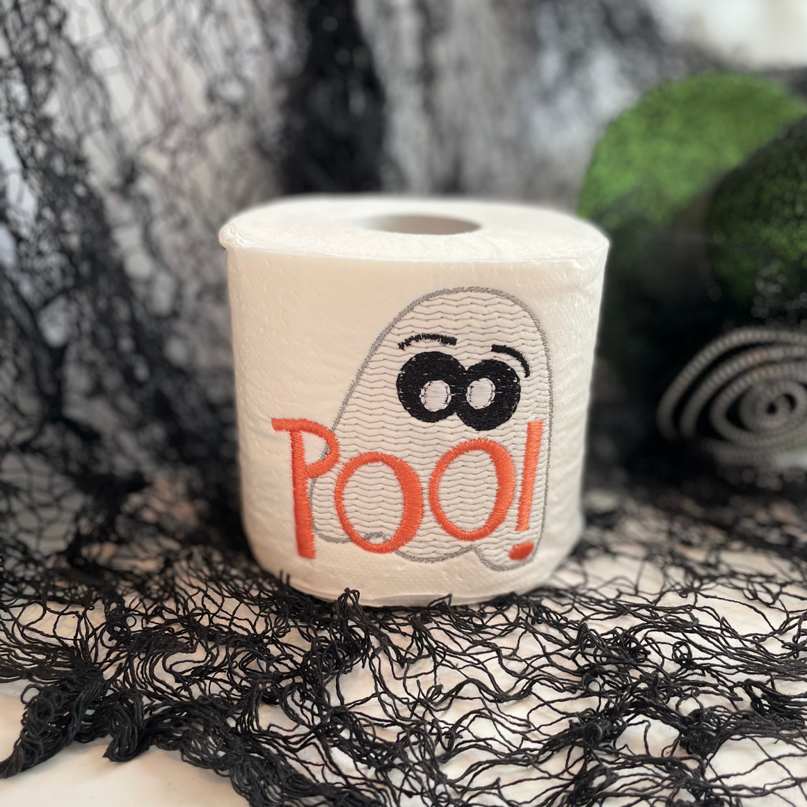 "Poo! " Unique Halloween Toilet Paper